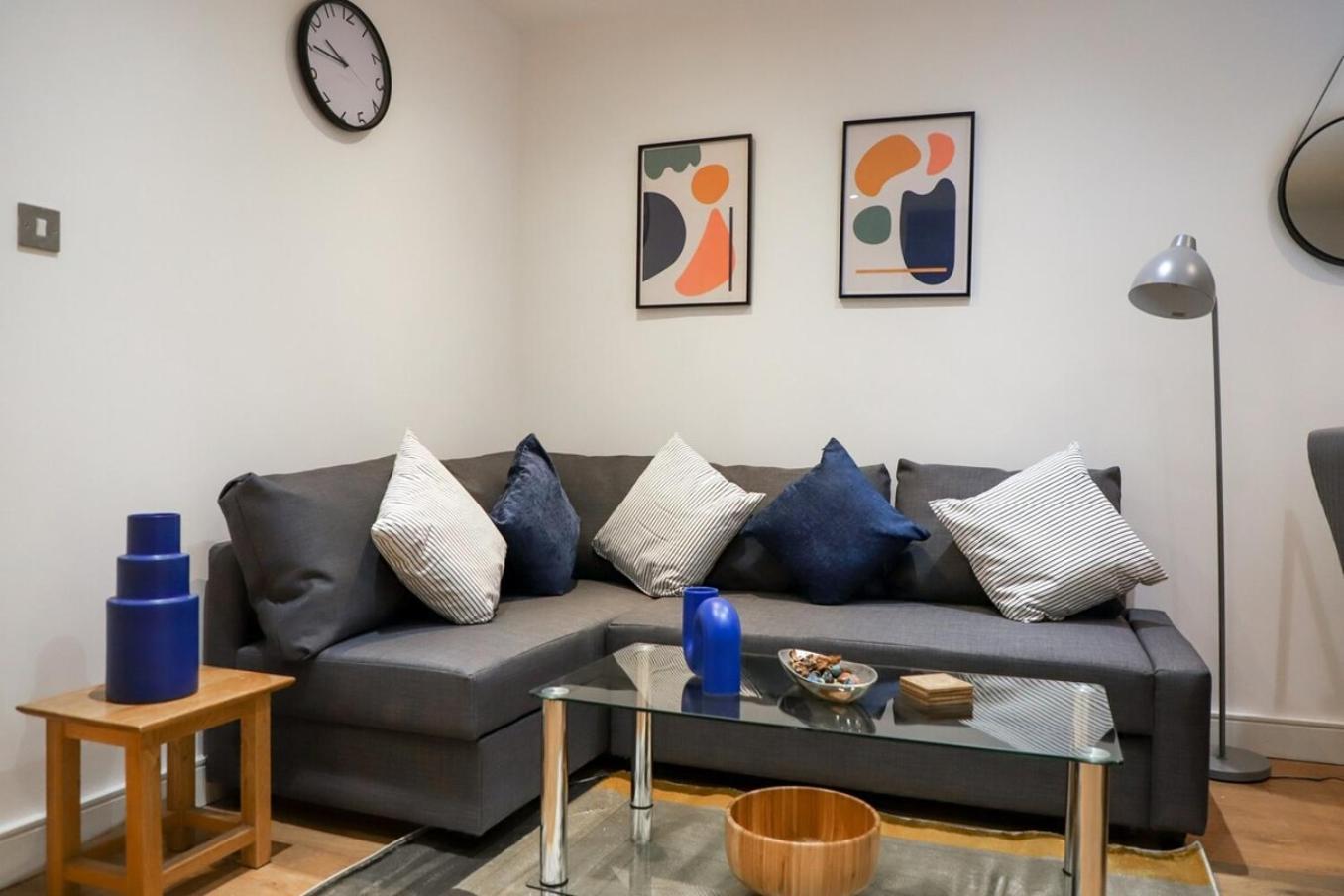 New- Modern 2Br Apt Wifi Sleep5 City Centre 谢菲尔德 外观 照片