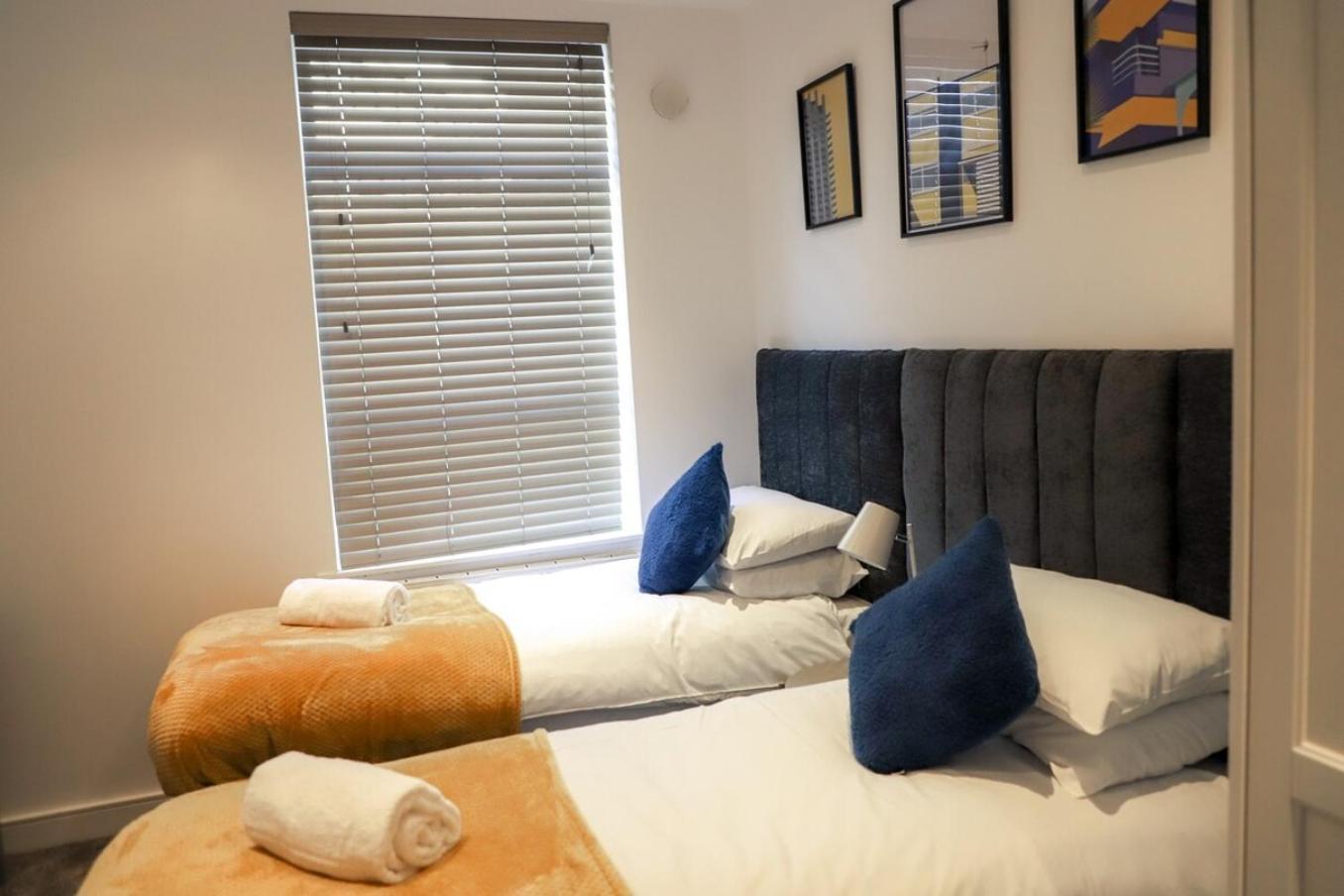 New- Modern 2Br Apt Wifi Sleep5 City Centre 谢菲尔德 外观 照片