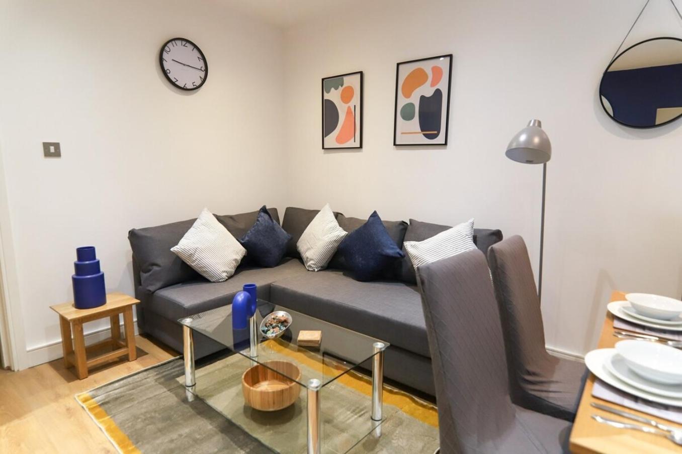 New- Modern 2Br Apt Wifi Sleep5 City Centre 谢菲尔德 外观 照片