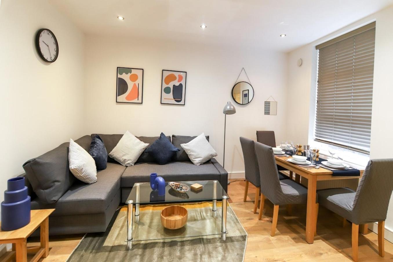 New- Modern 2Br Apt Wifi Sleep5 City Centre 谢菲尔德 外观 照片